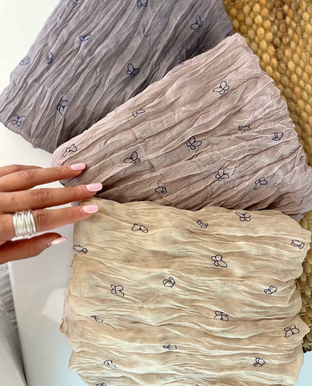 شال طوسی و نسکافه‌ای مدل پاستیلی