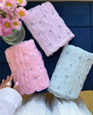 شال پروانه پاستیلی رنگ سبز