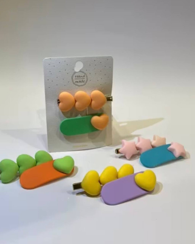 سنجاق انبری سبز و بنفش با کیفیت بالا