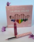 خط چشم بادمجونی و سرخابی با ماندگاری بالا