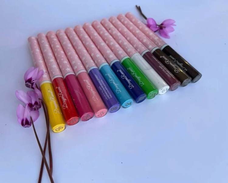 خط چشم رنگی مویی دراگون رانی با رنگهای متنوع