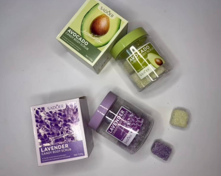 اسکراب بدن ادامسی با رایحه لوندر