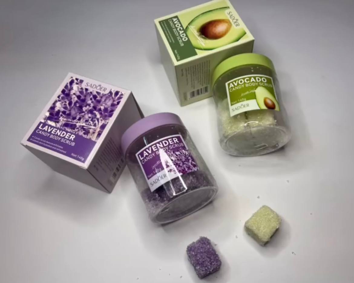 اسکراب بدن ادامسی با رایحه اوکادو